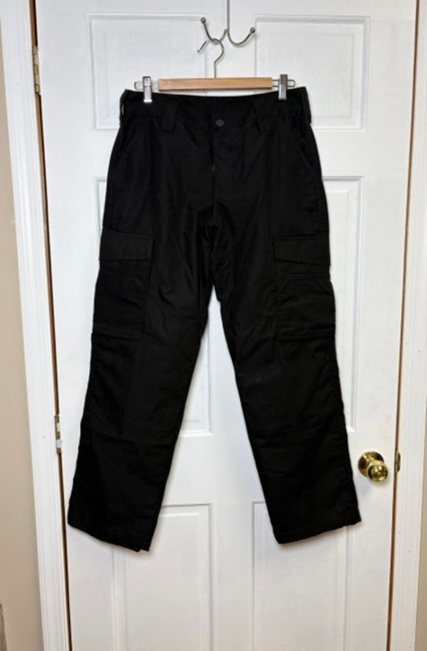 Propper Womens RevTac Tactical Cargo Pants Black 6R Ripstop Duty Work F5203